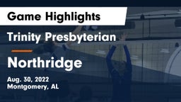 Trinity Presbyterian  vs Northridge  Game Highlights - Aug. 30, 2022