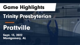 Trinity Presbyterian  vs Prattville  Game Highlights - Sept. 13, 2022