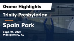 Trinity Presbyterian  vs Spain Park  Game Highlights - Sept. 24, 2022