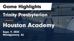 Trinity Presbyterian  vs Houston Academy  Game Highlights - Sept. 9, 2023