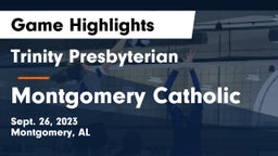 Trinity Presbyterian  vs Montgomery Catholic  Game Highlights - Sept. 26, 2023
