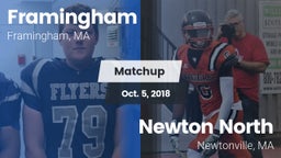 Matchup: Framingham High vs. Newton North  2018