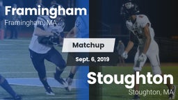 Matchup: Framingham High vs. Stoughton  2019