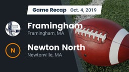 Recap: Framingham  vs. Newton North  2019