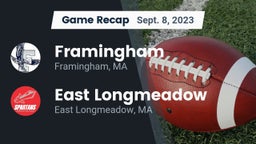 Recap: Framingham  vs. East Longmeadow  2023