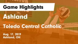 Ashland  vs Toledo Central Catholic Game Highlights - Aug. 17, 2019