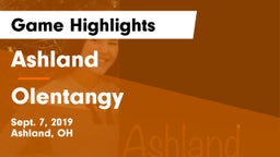 Ashland  vs Olentangy  Game Highlights - Sept. 7, 2019