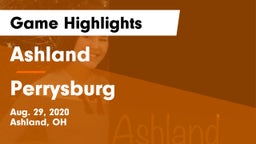 Ashland  vs Perrysburg  Game Highlights - Aug. 29, 2020