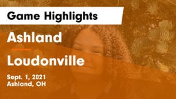 Ashland  vs Loudonville  Game Highlights - Sept. 1, 2021