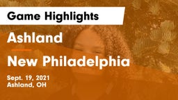 Ashland  vs New Philadelphia  Game Highlights - Sept. 19, 2021