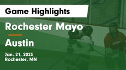 Rochester Mayo  vs Austin  Game Highlights - Jan. 21, 2023