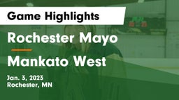 Rochester Mayo  vs Mankato West  Game Highlights - Jan. 3, 2023