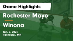 Rochester Mayo  vs Winona  Game Highlights - Jan. 9, 2024