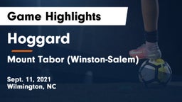 Hoggard  vs Mount Tabor (Winston-Salem) Game Highlights - Sept. 11, 2021