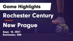 Rochester Century  vs New Prague  Game Highlights - Sept. 18, 2021