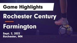 Rochester Century  vs Farmington  Game Highlights - Sept. 2, 2022