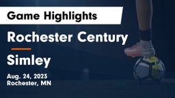 Rochester Century  vs Simley  Game Highlights - Aug. 24, 2023