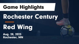 Rochester Century  vs Red Wing  Game Highlights - Aug. 28, 2023