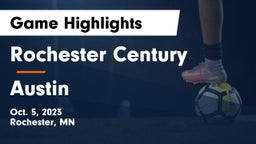 Rochester Century  vs Austin  Game Highlights - Oct. 5, 2023