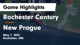 Rochester Century  vs New Prague  Game Highlights - May 7, 2022