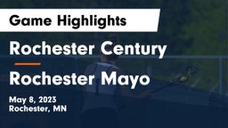 Rochester Century  vs Rochester Mayo  Game Highlights - May 8, 2023