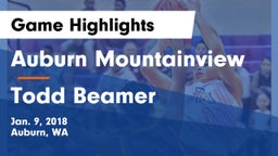Auburn Mountainview  vs Todd Beamer  Game Highlights - Jan. 9, 2018