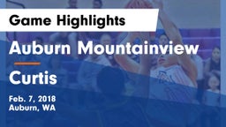 Auburn Mountainview  vs Curtis Game Highlights - Feb. 7, 2018