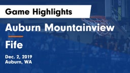 Auburn Mountainview  vs Fife  Game Highlights - Dec. 2, 2019