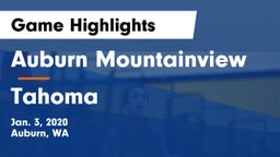 Auburn Mountainview  vs Tahoma Game Highlights - Jan. 3, 2020