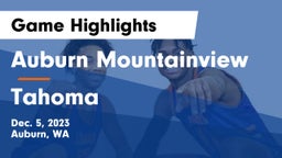 Auburn Mountainview  vs Tahoma  Game Highlights - Dec. 5, 2023