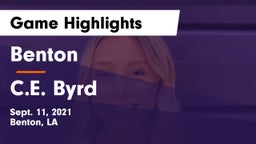 Benton  vs C.E. Byrd  Game Highlights - Sept. 11, 2021