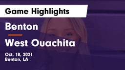Benton  vs West Ouachita  Game Highlights - Oct. 18, 2021