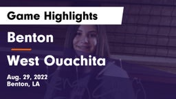 Benton  vs West Ouachita  Game Highlights - Aug. 29, 2022