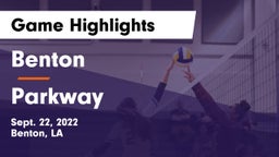 Benton  vs Parkway  Game Highlights - Sept. 22, 2022