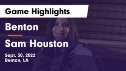 Benton  vs Sam Houston  Game Highlights - Sept. 30, 2022