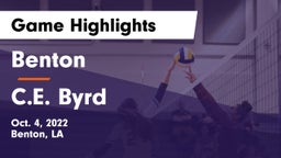 Benton  vs C.E. Byrd  Game Highlights - Oct. 4, 2022