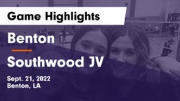 Benton  vs Southwood JV Game Highlights - Sept. 21, 2022