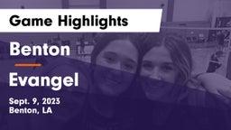 Benton  vs Evangel Game Highlights - Sept. 9, 2023