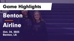 Benton  vs Airline  Game Highlights - Oct. 24, 2023