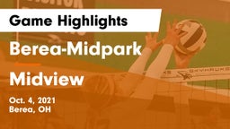 Berea-Midpark  vs Midview  Game Highlights - Oct. 4, 2021