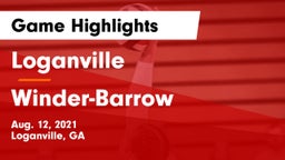 Loganville  vs Winder-Barrow  Game Highlights - Aug. 12, 2021