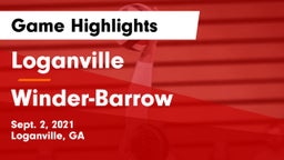Loganville  vs Winder-Barrow  Game Highlights - Sept. 2, 2021
