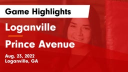 Loganville  vs Prince Avenue  Game Highlights - Aug. 23, 2022