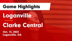 Loganville  vs Clarke Central  Game Highlights - Oct. 13, 2022