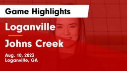 Loganville  vs Johns Creek  Game Highlights - Aug. 10, 2023