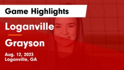 Loganville  vs Grayson  Game Highlights - Aug. 12, 2023