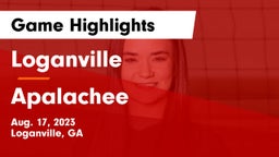 Loganville  vs Apalachee  Game Highlights - Aug. 17, 2023
