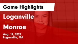 Loganville  vs Monroe  Game Highlights - Aug. 19, 2023