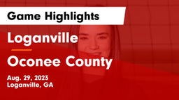 Loganville  vs Oconee County  Game Highlights - Aug. 29, 2023