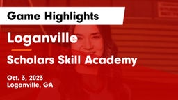 Loganville  vs Scholars Skill Academy Game Highlights - Oct. 3, 2023